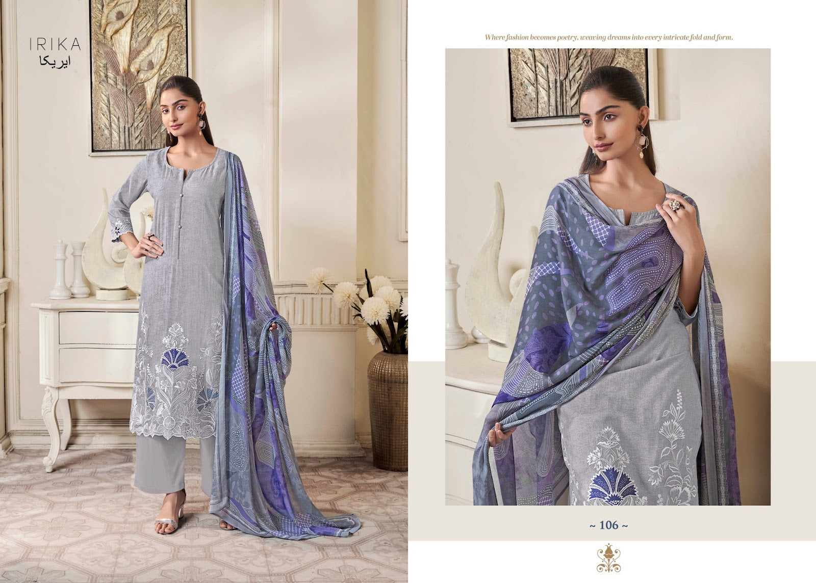 Cassius Irika Lilen Pant Style Suits Exporter India