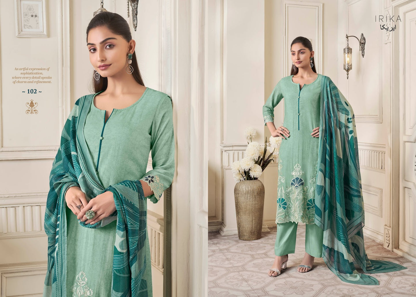 Cassius Irika Lilen Pant Style Suits Exporter India