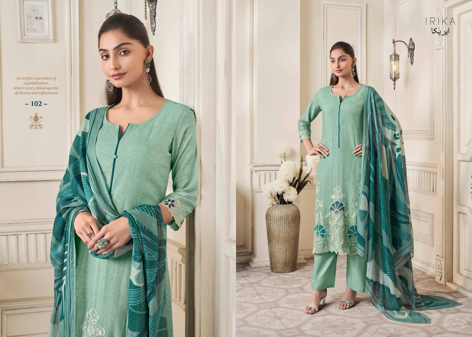 Cassius Irika Lilen Pant Style Suits Exporter India