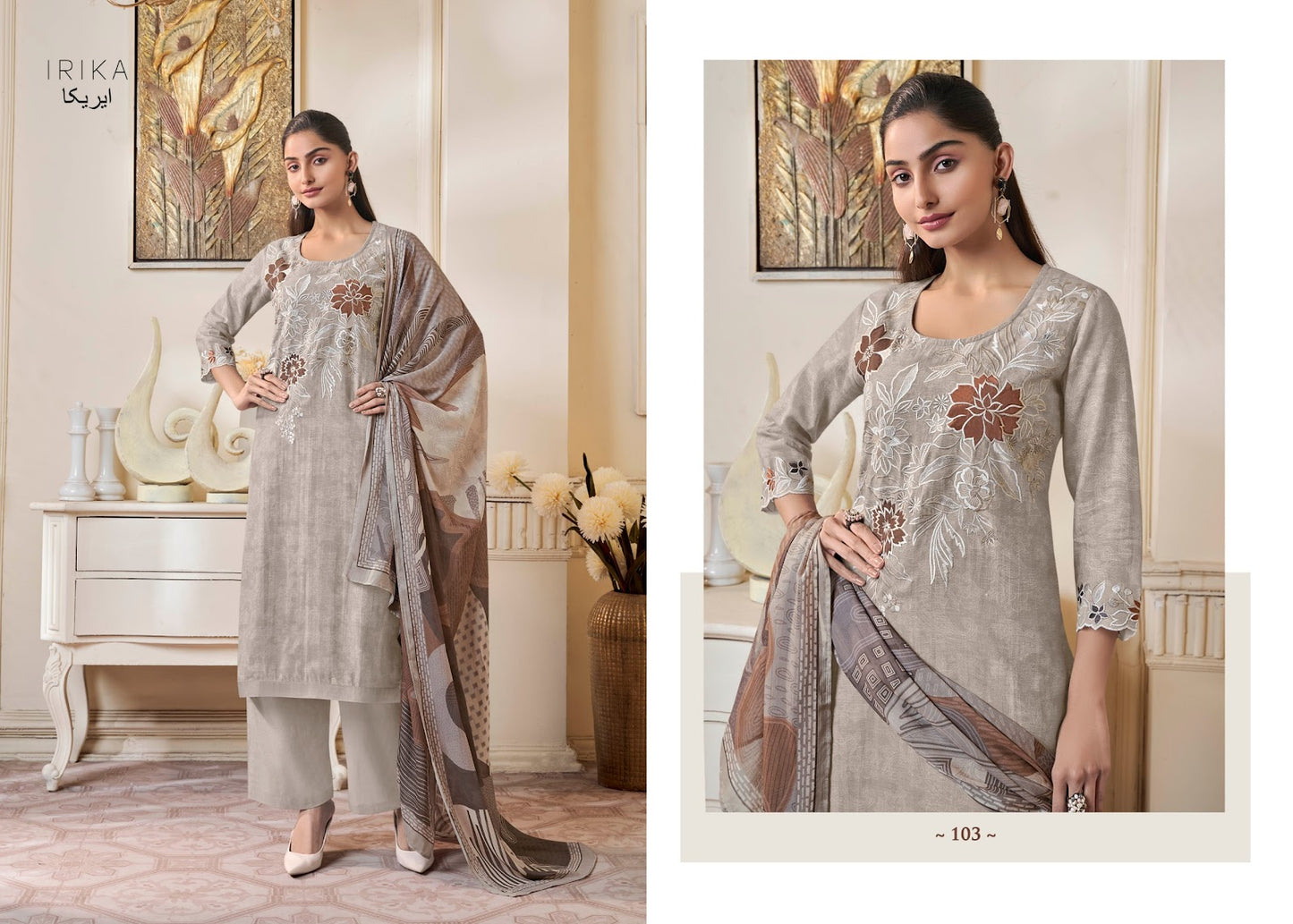 Cassius Irika Lilen Pant Style Suits Exporter India