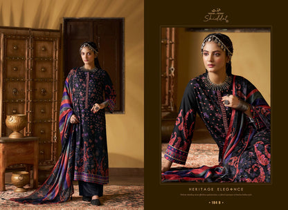 Castiel 104 Shiddat Viscose Pashmina Suits Supplier