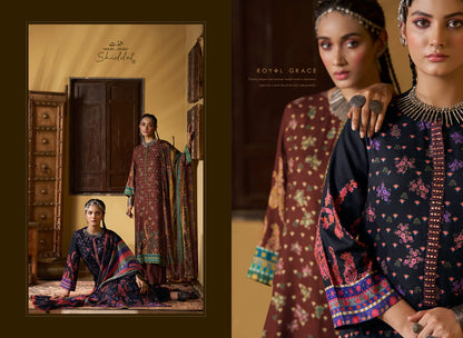 Castiel 104 Shiddat Viscose Pashmina Suits Supplier