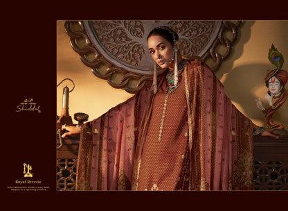 Castiel 108 Shiddat Viscose Pashmina Suits Manufacturer India