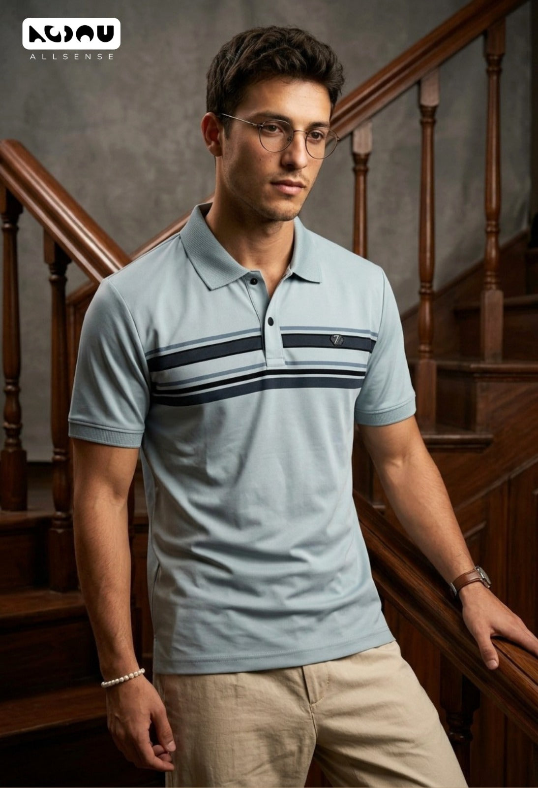 Cat 1235 Metal Id Allsense Tencil Mens Tshirts Manufacturer India