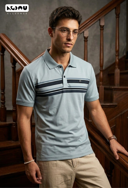 Cat 1235 Metal Id Allsense Tencil Mens Tshirts Manufacturer India