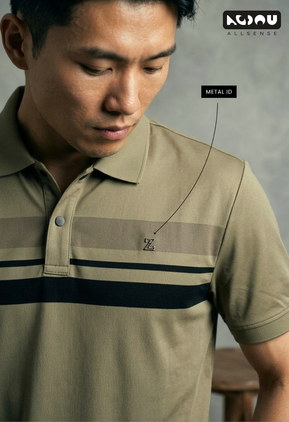 Cat 1235 Metal Id Allsense Tencil Mens Tshirts Manufacturer India