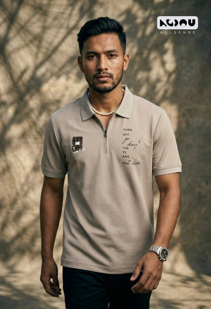 Cat 1237 Me 2044 Allsense Tencil Mens Tshirts Exporter Gujarat