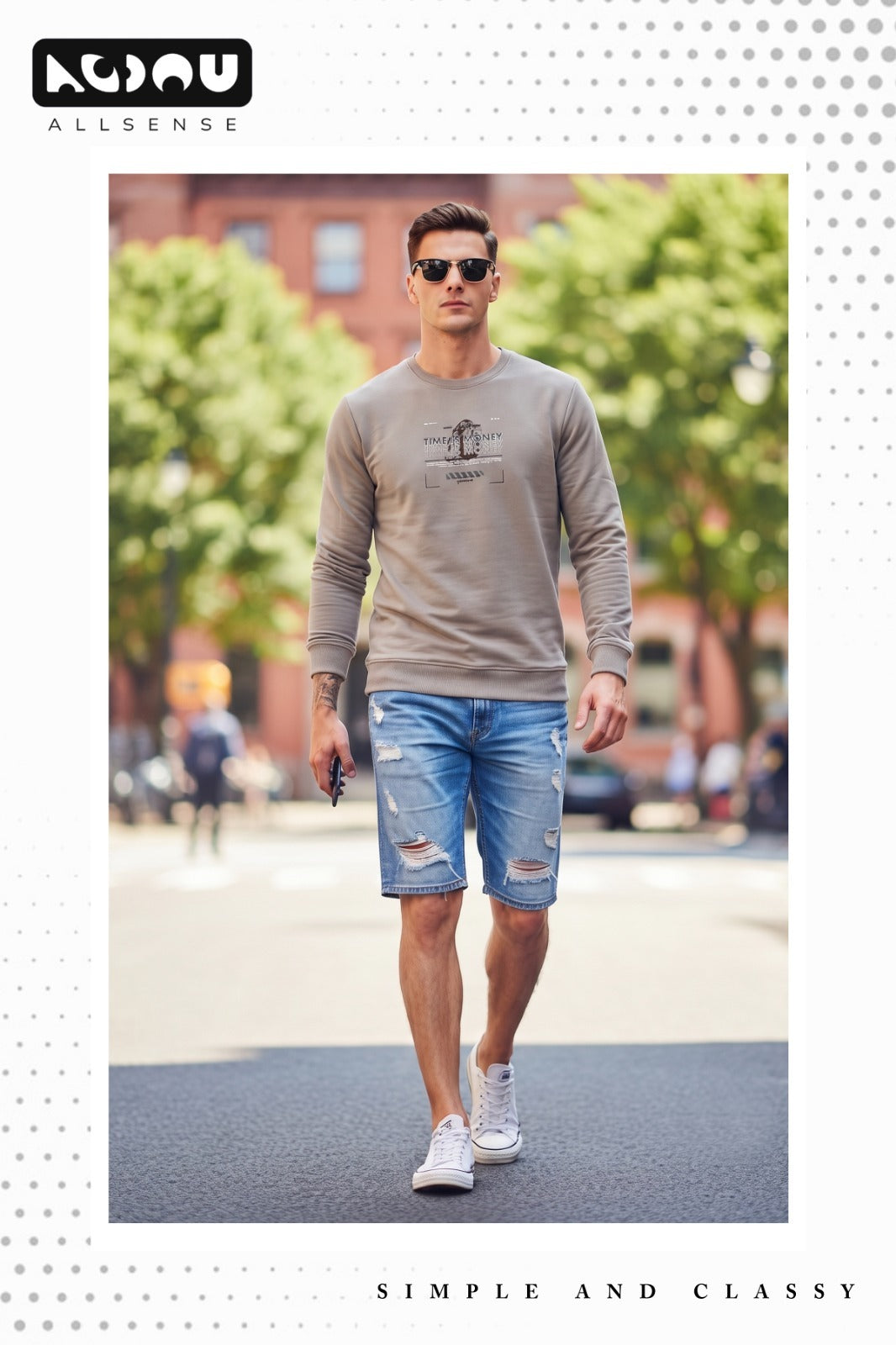Cat 1282 Me 2151 Allsense Looper Mens Tshirts Exporter Gujarat
