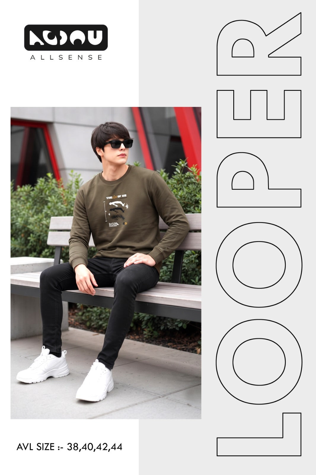 Cat 1282 Me 2151 Allsense Looper Mens Tshirts Exporter Gujarat
