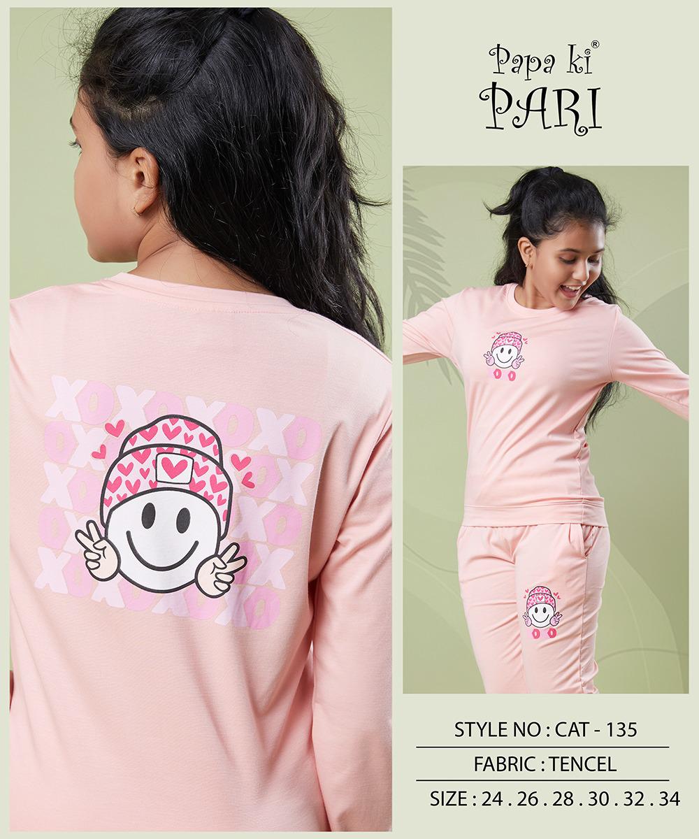 Cat 135 Papa Ki Pari Imported Girls Pant Set Exporter Gujarat