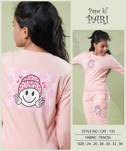 Cat 135 Papa Ki Pari Imported Girls Pant Set Exporter Gujarat