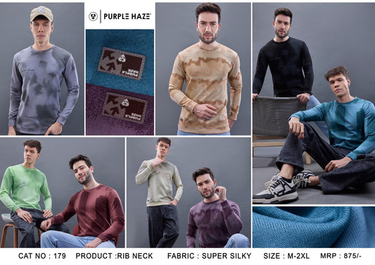 Cat 179 Purple Haze Aop Mens Tshirts Manufacturer Gujarat