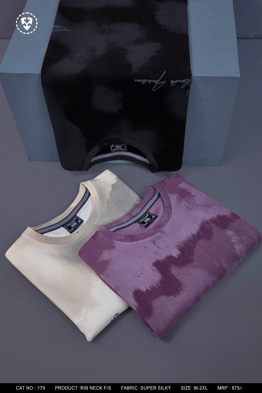 Cat 179 Purple Haze Aop Mens Tshirts Manufacturer Gujarat
