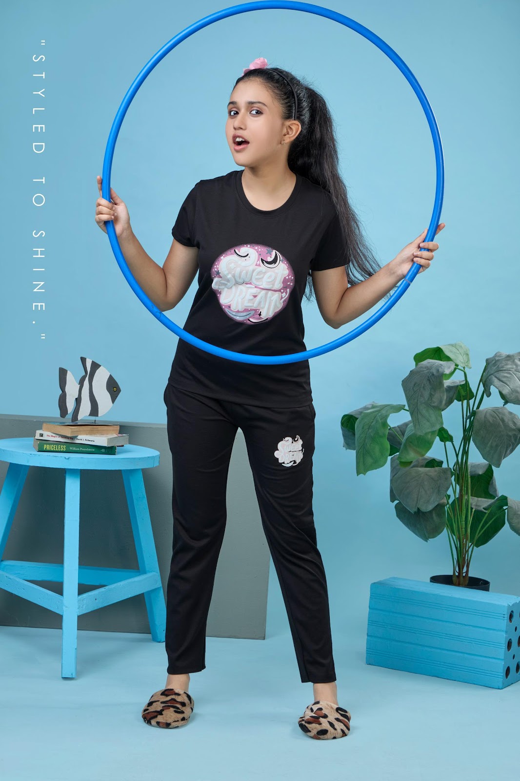 Cat 211 Papa Ki Pari Imported Girls Pant Set Manufacturer India