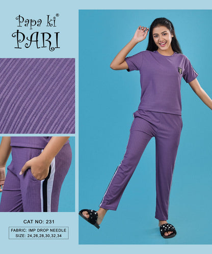 Cat 231 Papa Ki Pari Imported Girls Co Ord Set Exporter Gujarat