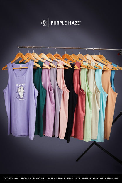 Cat 2934 Purple Haze Mens Sando Wholesale Rate