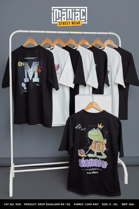 Cat 3039 Maniac Loopknit Mens Tshirts Wholesale Rate