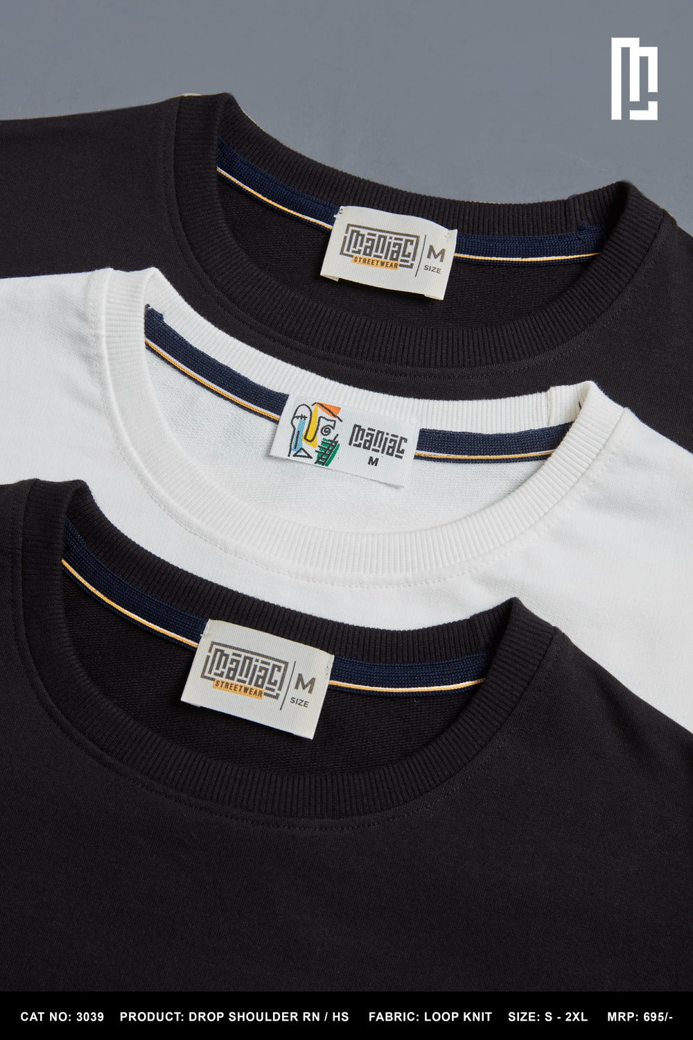 Cat 3039 Maniac Loopknit Mens Tshirts Wholesale Rate