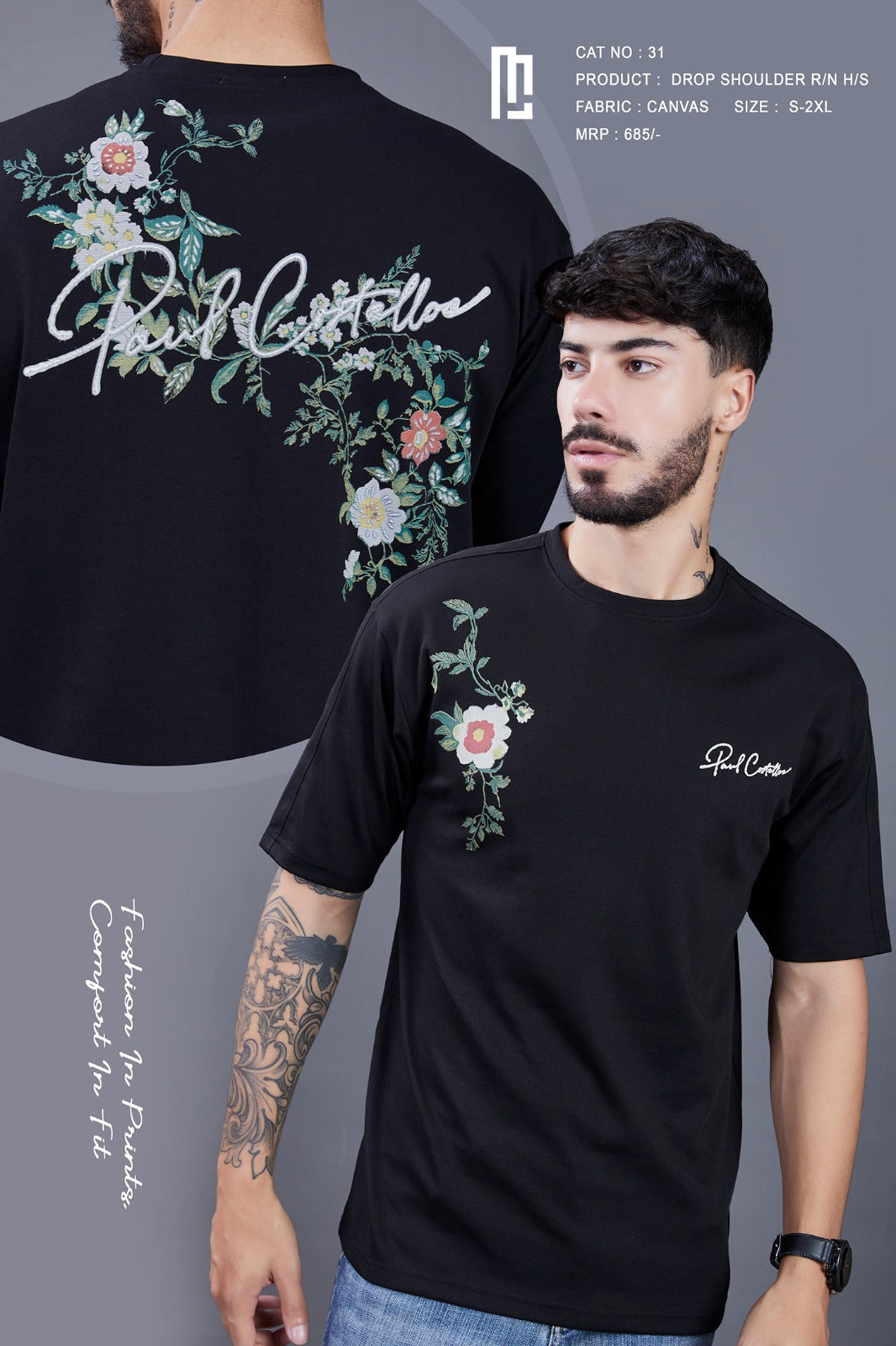 Cat 31 Maniac Canvas Mens Tshirts Wholesale Price