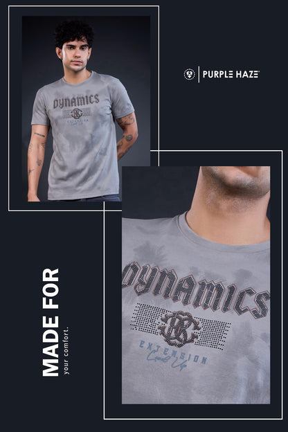 Cat 325 Purple Haze Knit Mens Tshirts Supplier Gujarat
