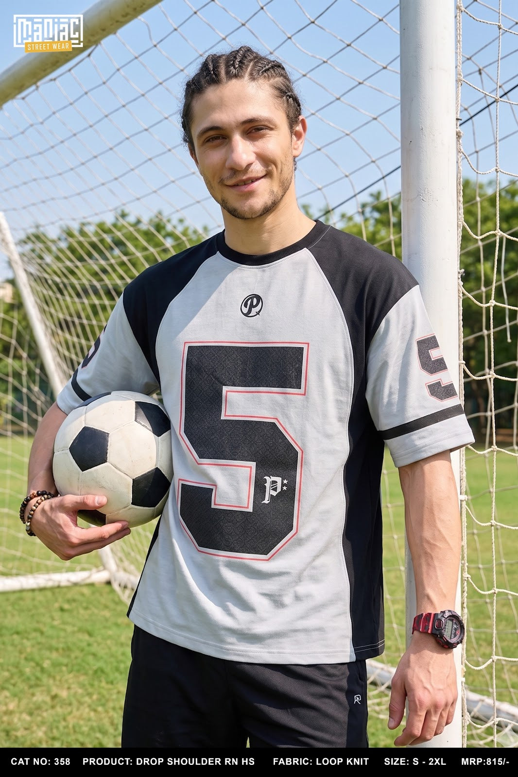 Cat 358 Maniac Loopknit Mens Tshirts Wholesaler Gujarat