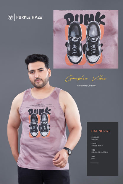 Cat 375 Purple Haze Mens Sando Exporter Gujarat