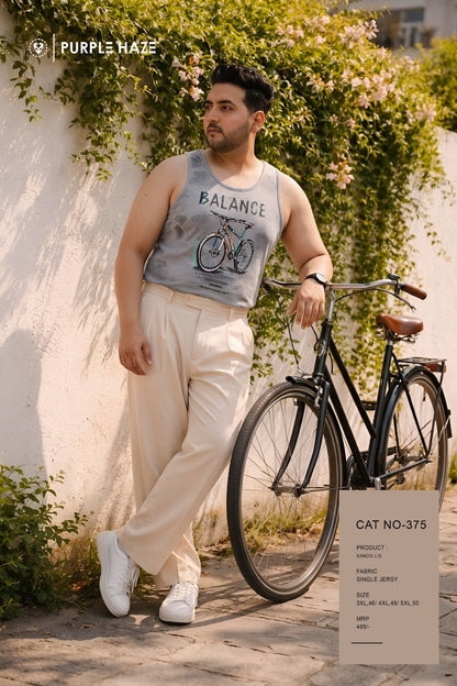 Cat 375 Purple Haze Mens Sando Exporter Gujarat