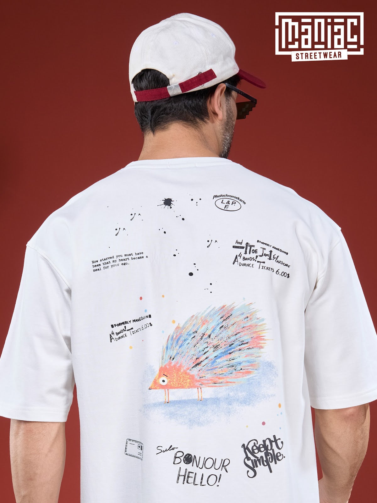 Cat 384 Maniac Loopknit Mens Tshirts Wholesaler