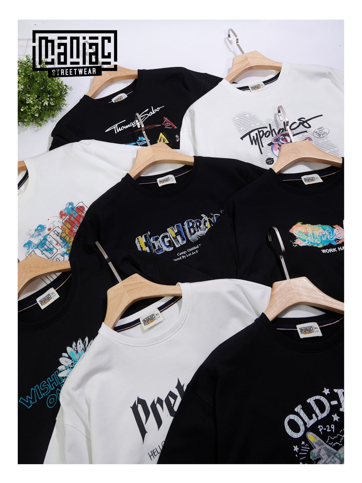 Cat 384 Maniac Loopknit Mens Tshirts Wholesaler