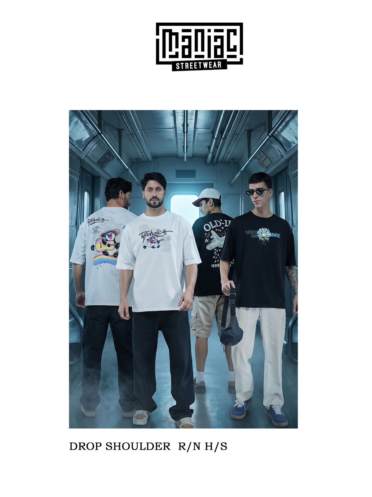 Cat 384 Maniac Loopknit Mens Tshirts Wholesaler