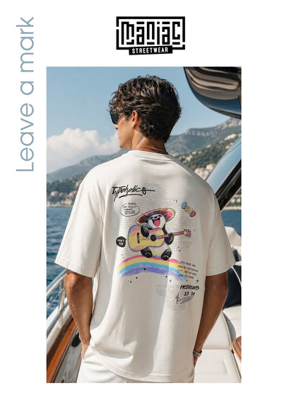 Cat 384 Maniac Loopknit Mens Tshirts Wholesaler