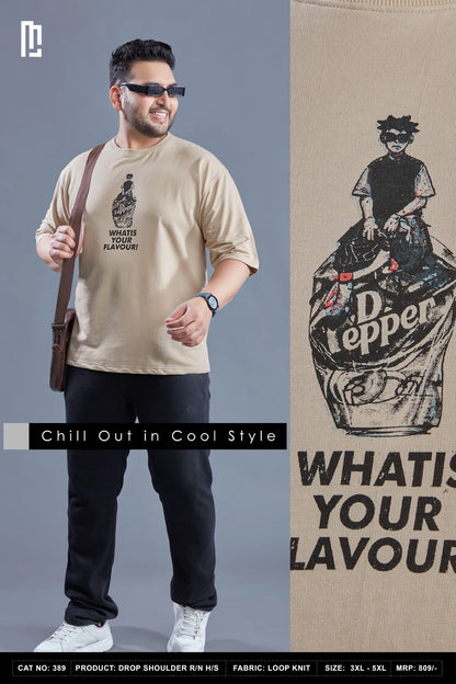 Cat 389 Maniac Loopknit Mens Tshirts Manufacturer