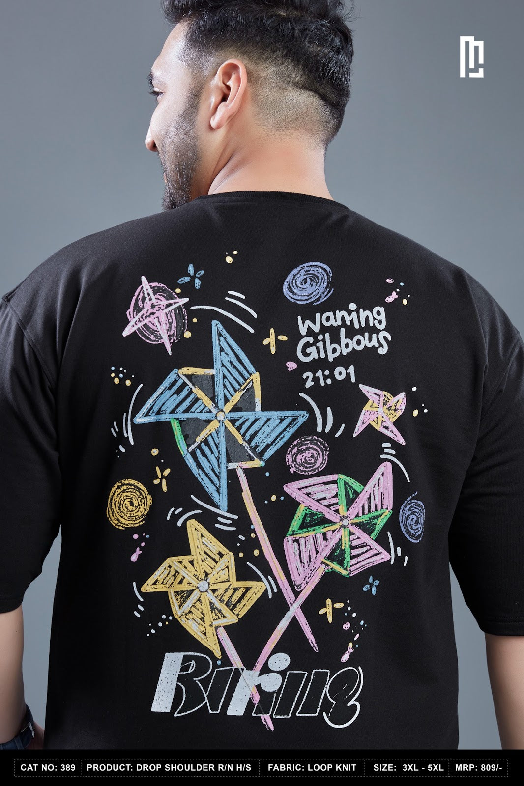 Cat 389 Maniac Loopknit Mens Tshirts Manufacturer