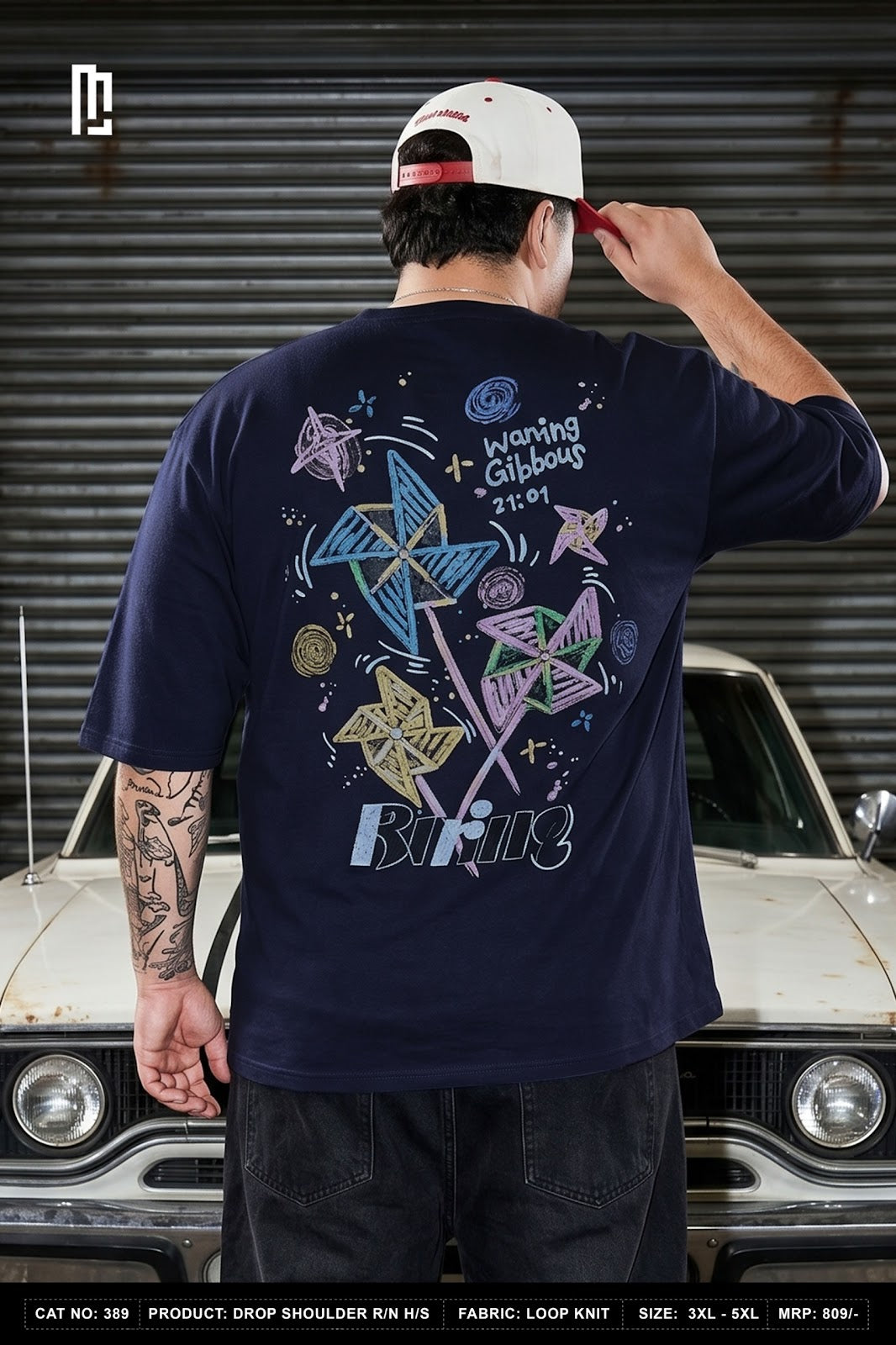 Cat 389 Maniac Loopknit Mens Tshirts Manufacturer
