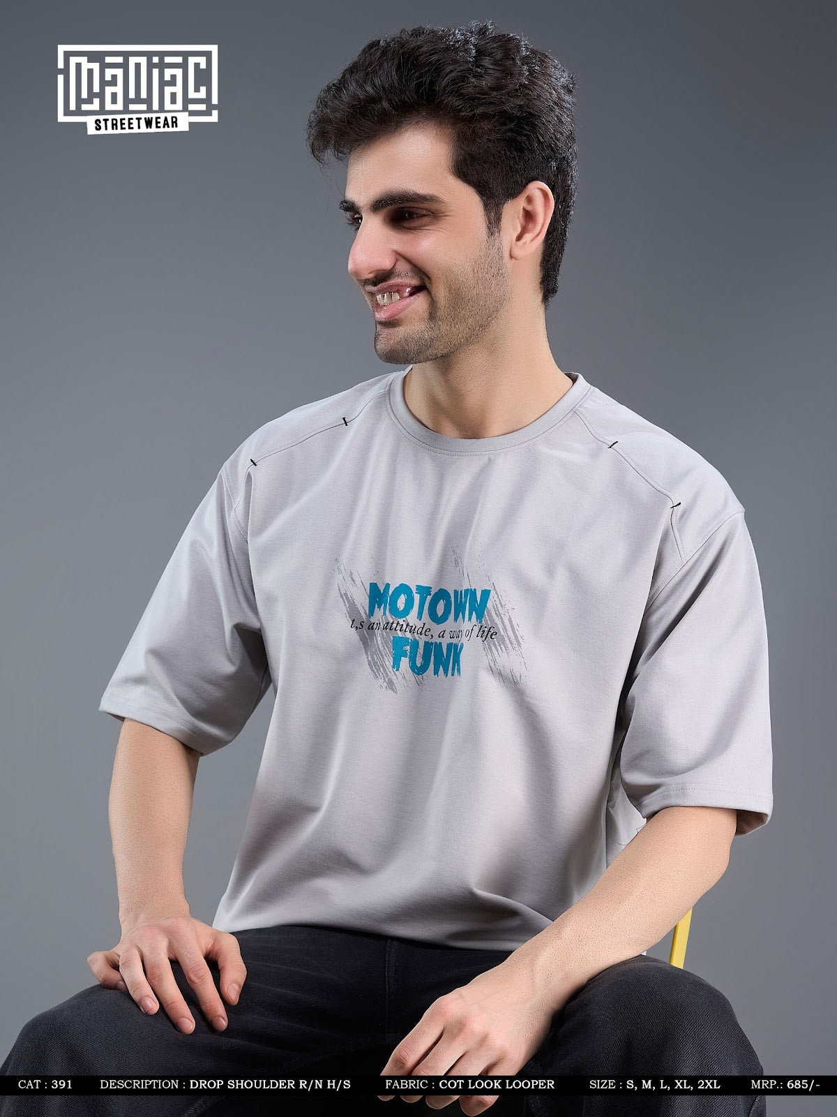 Cat 391 Maniac Looper Mens Tshirts Wholesale