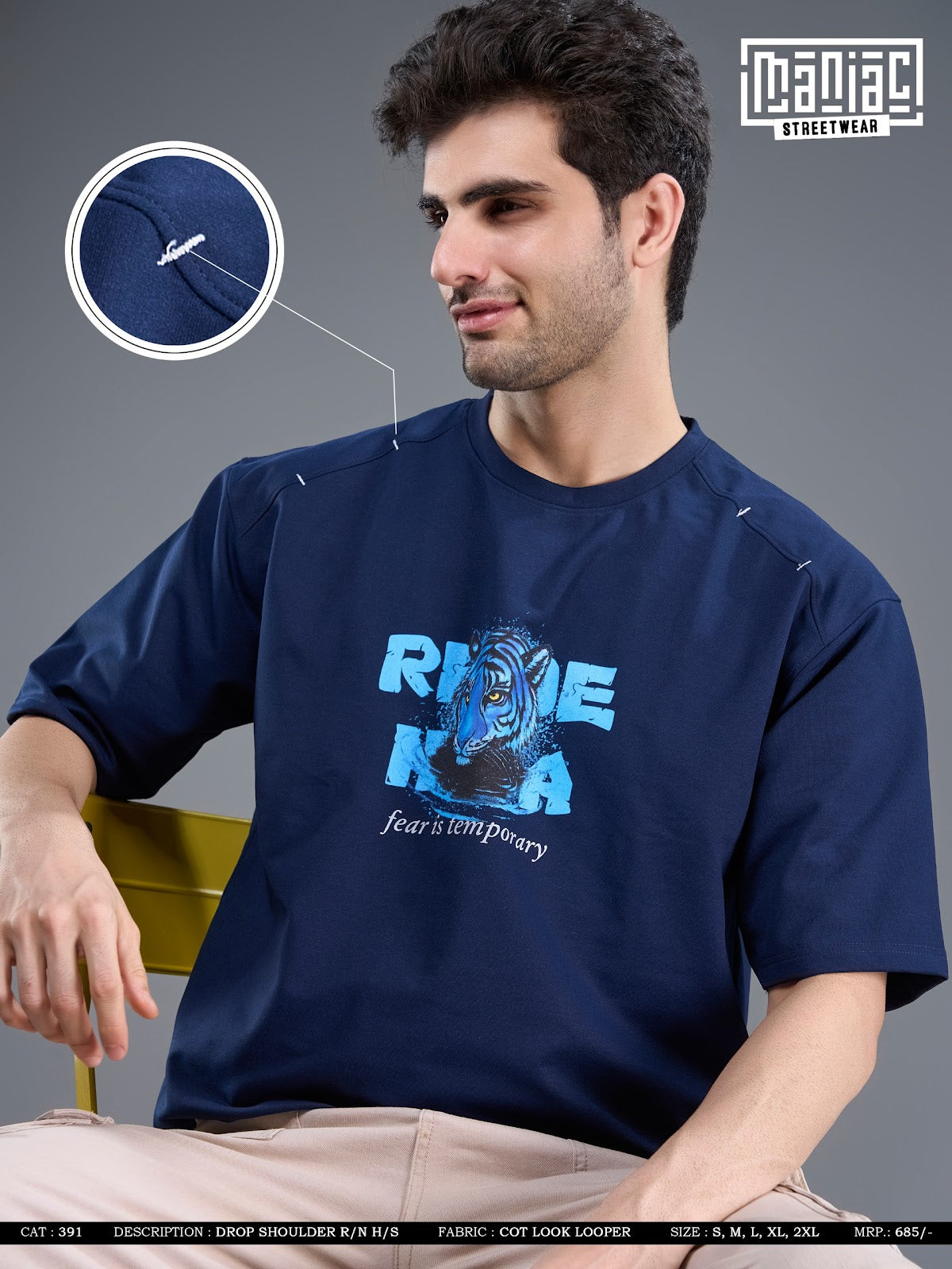 Cat 391 Maniac Looper Mens Tshirts Wholesale
