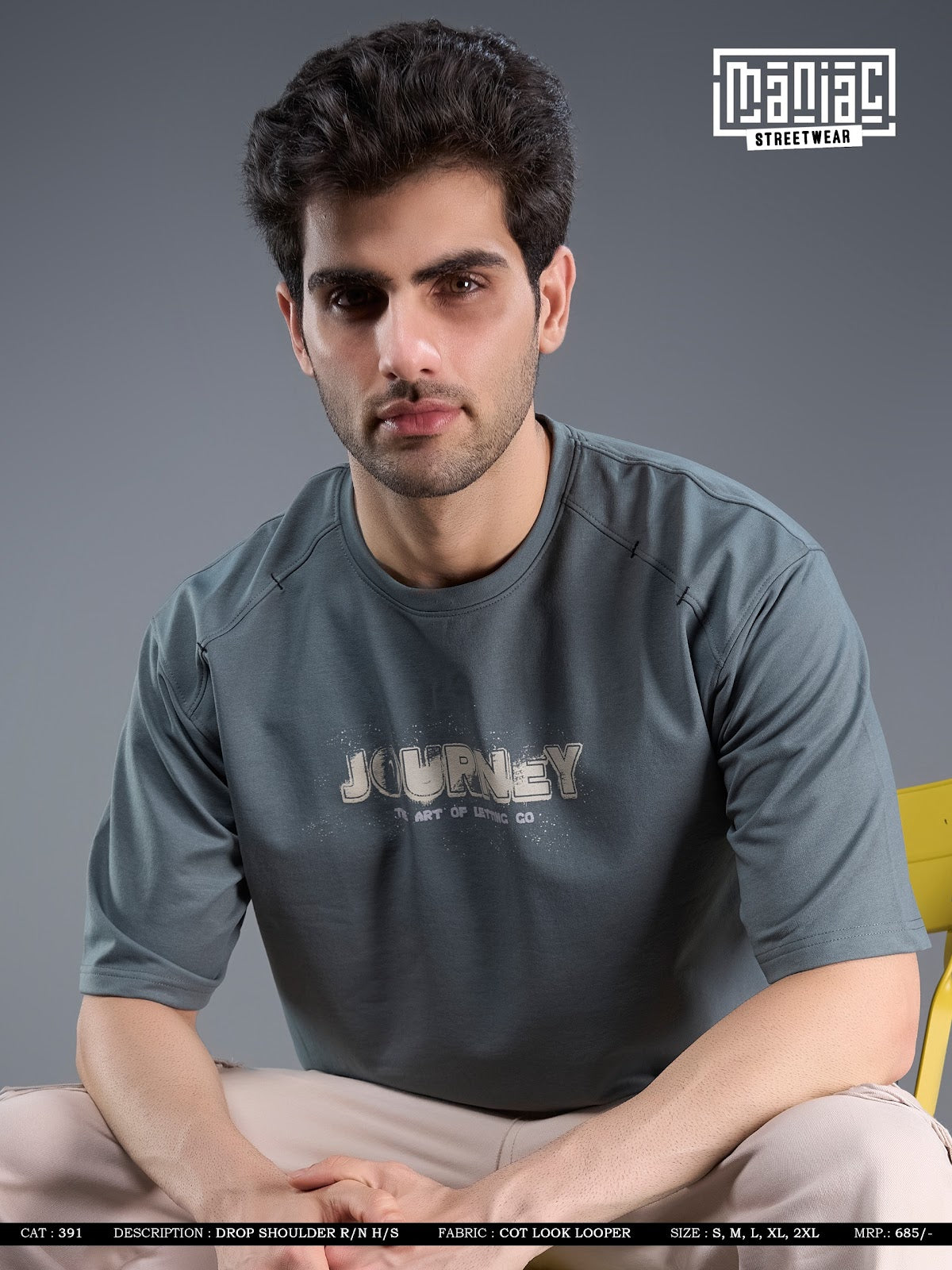 Cat 391 Maniac Looper Mens Tshirts Wholesale