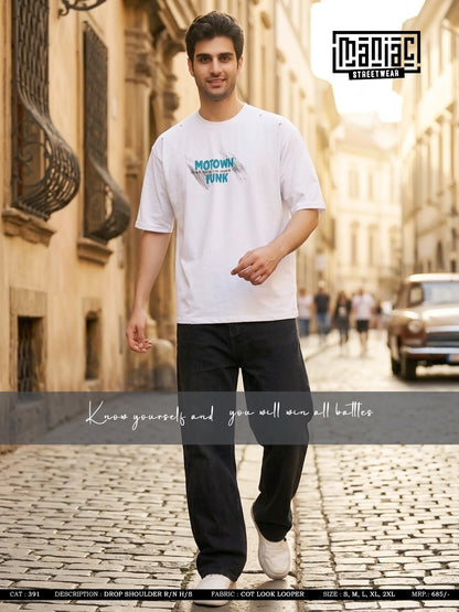 Cat 391 Maniac Looper Mens Tshirts Wholesale