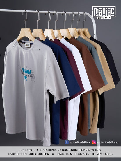 Cat 391 Maniac Looper Mens Tshirts Wholesale
