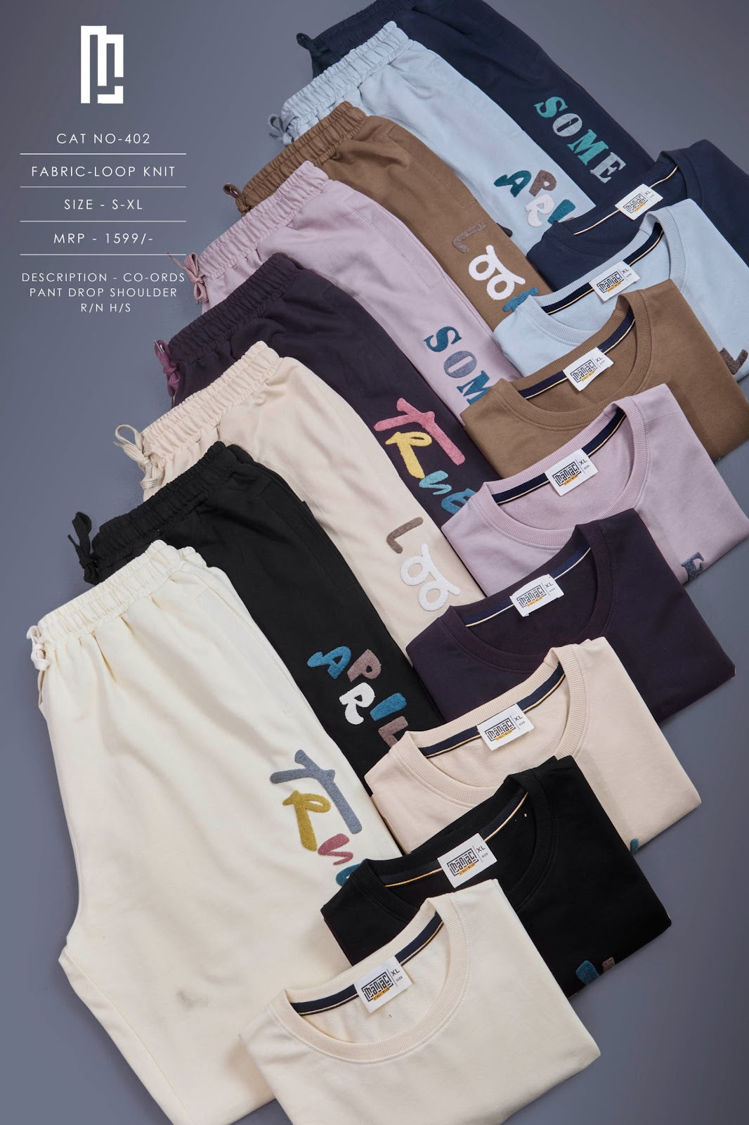 Cat 402 Maniac Loopknit Mens Co Ord Set Wholesale