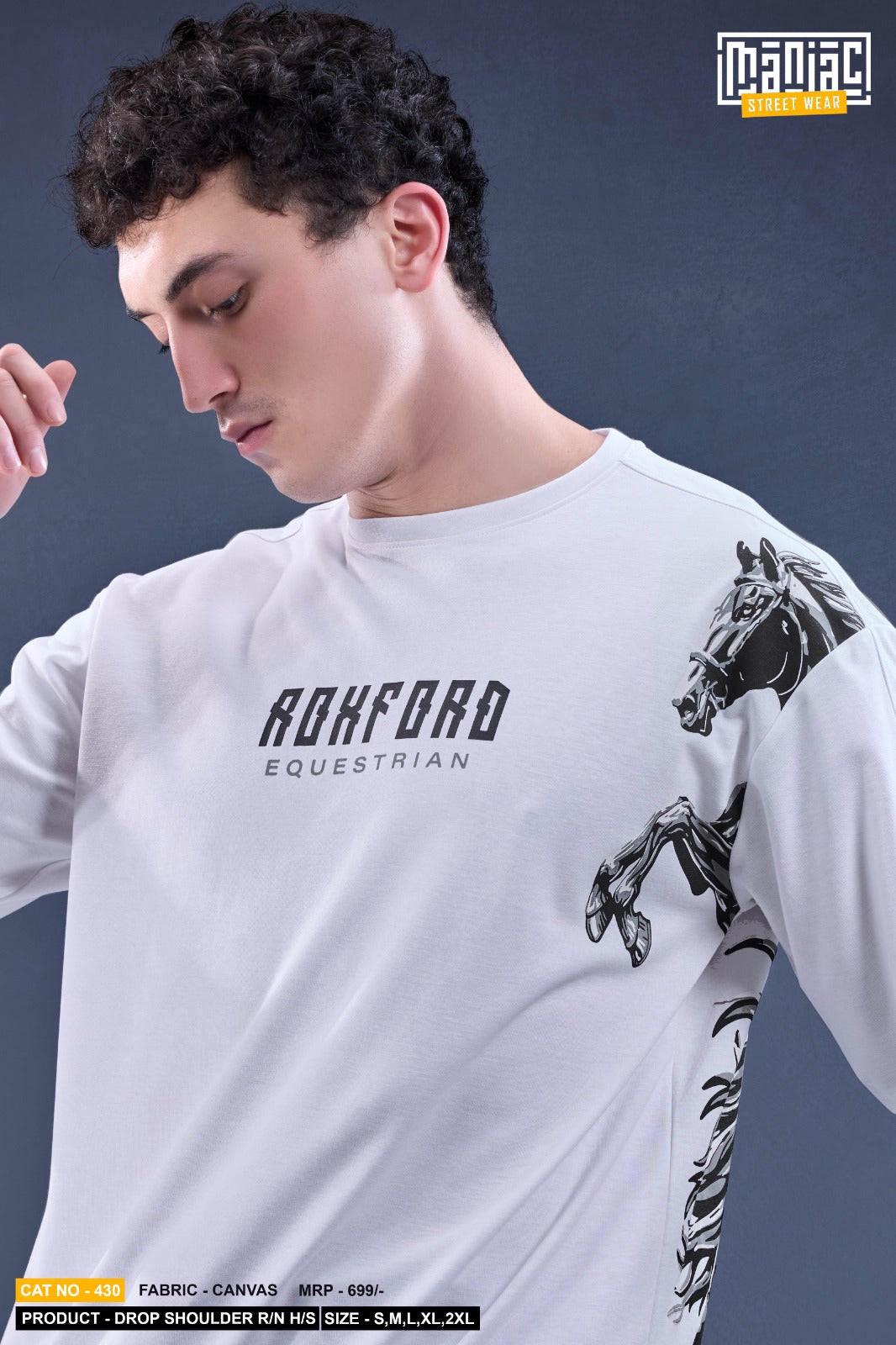 Cat 430 Maniac Mens Tshirts Wholesaler