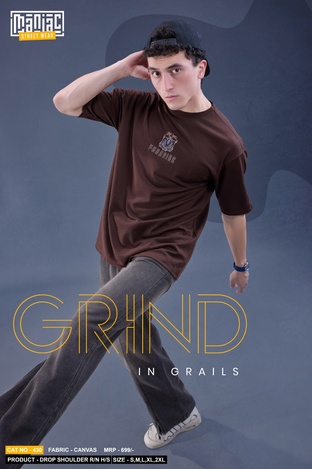 Cat 430 Maniac Mens Tshirts Wholesaler