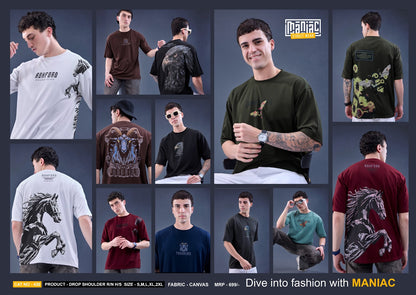 Cat 430 Maniac Mens Tshirts Wholesaler