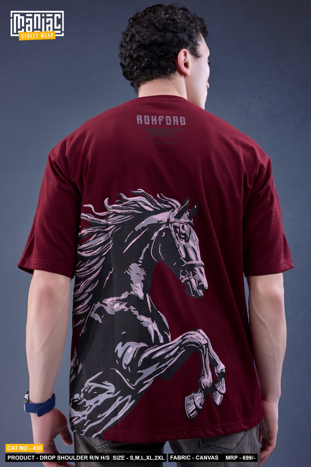 Cat 430 Maniac Mens Tshirts Wholesaler