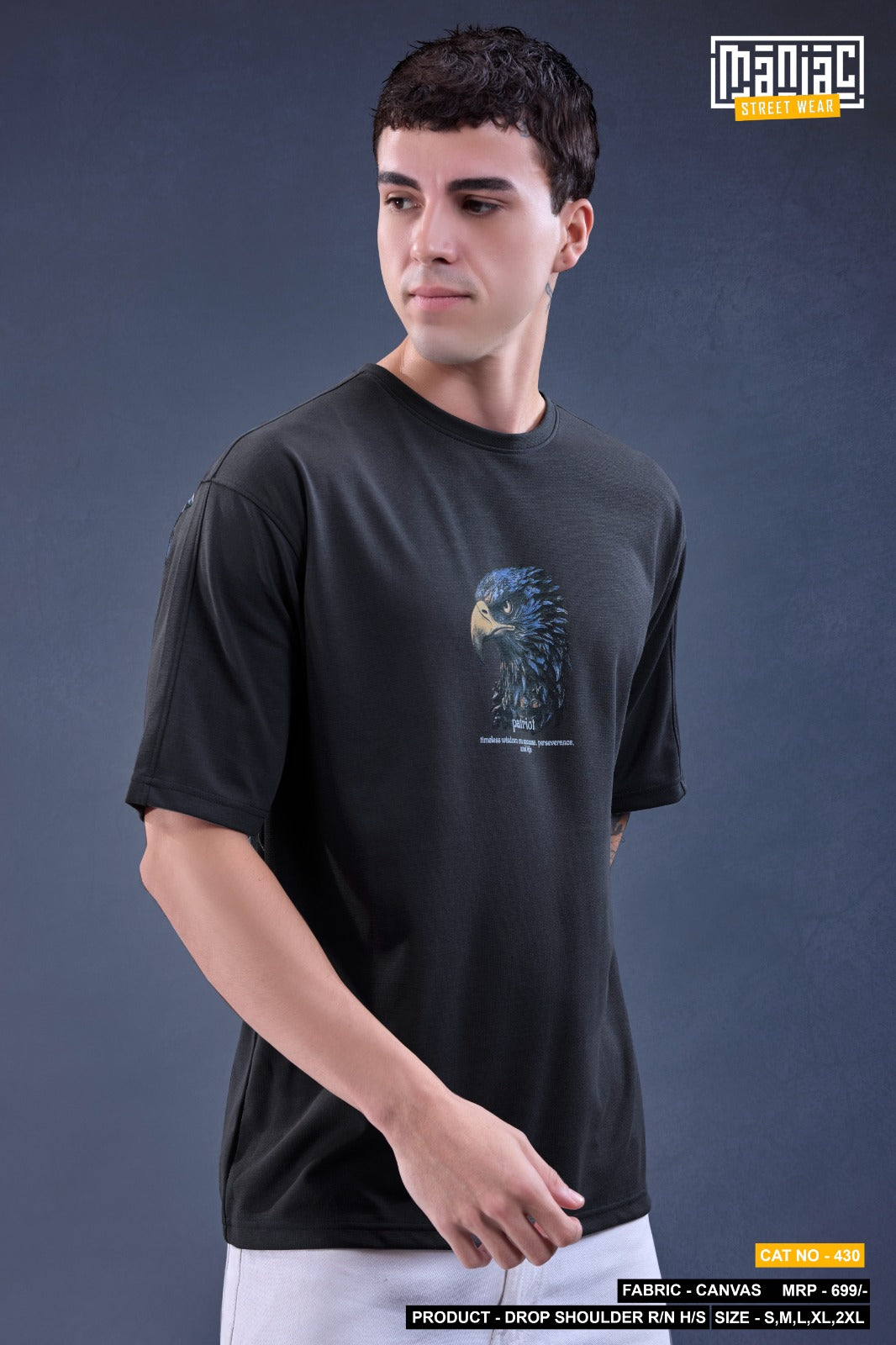 Cat 430 Maniac Mens Tshirts Wholesaler