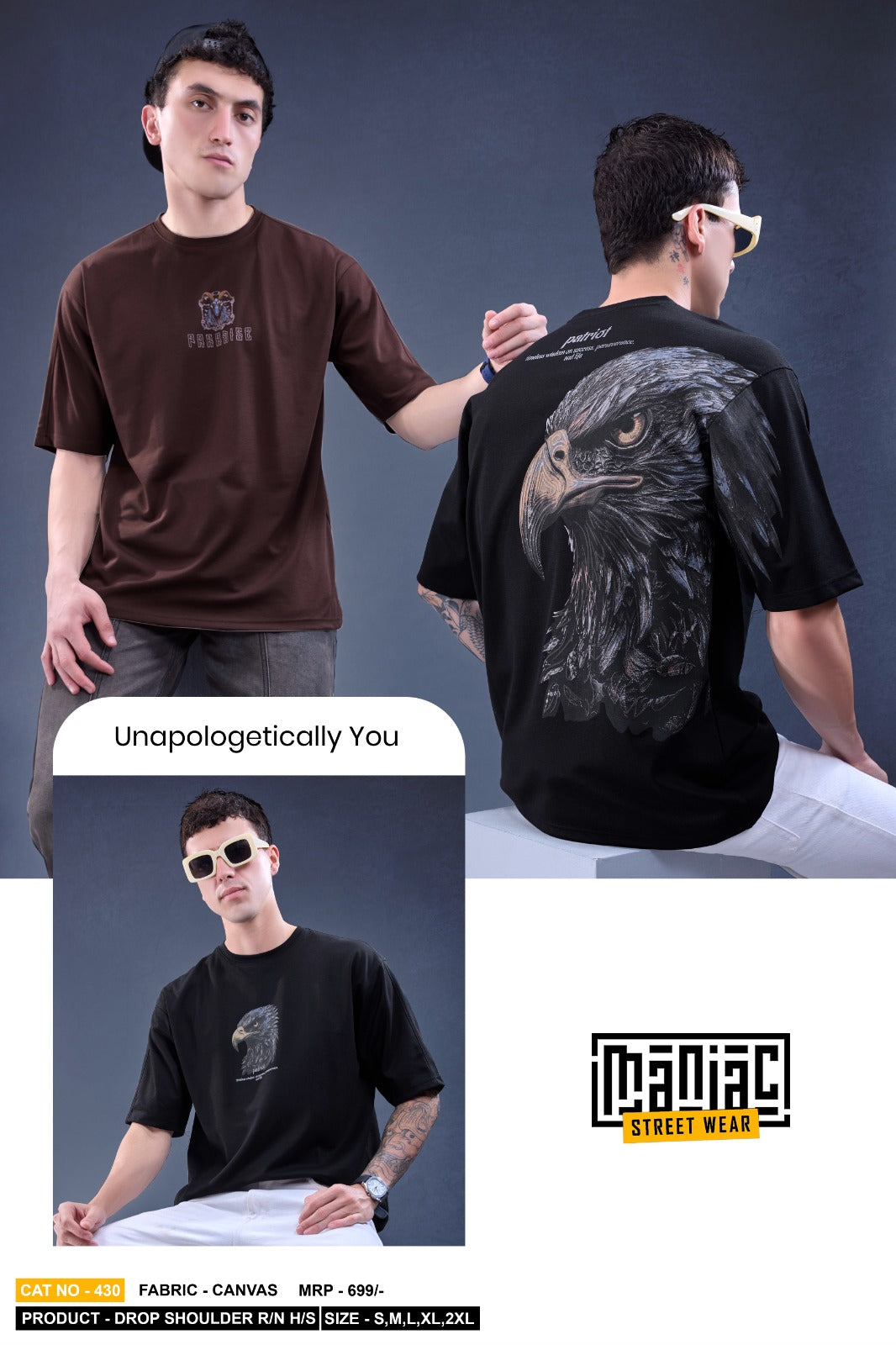 Cat 430 Maniac Mens Tshirts Wholesaler