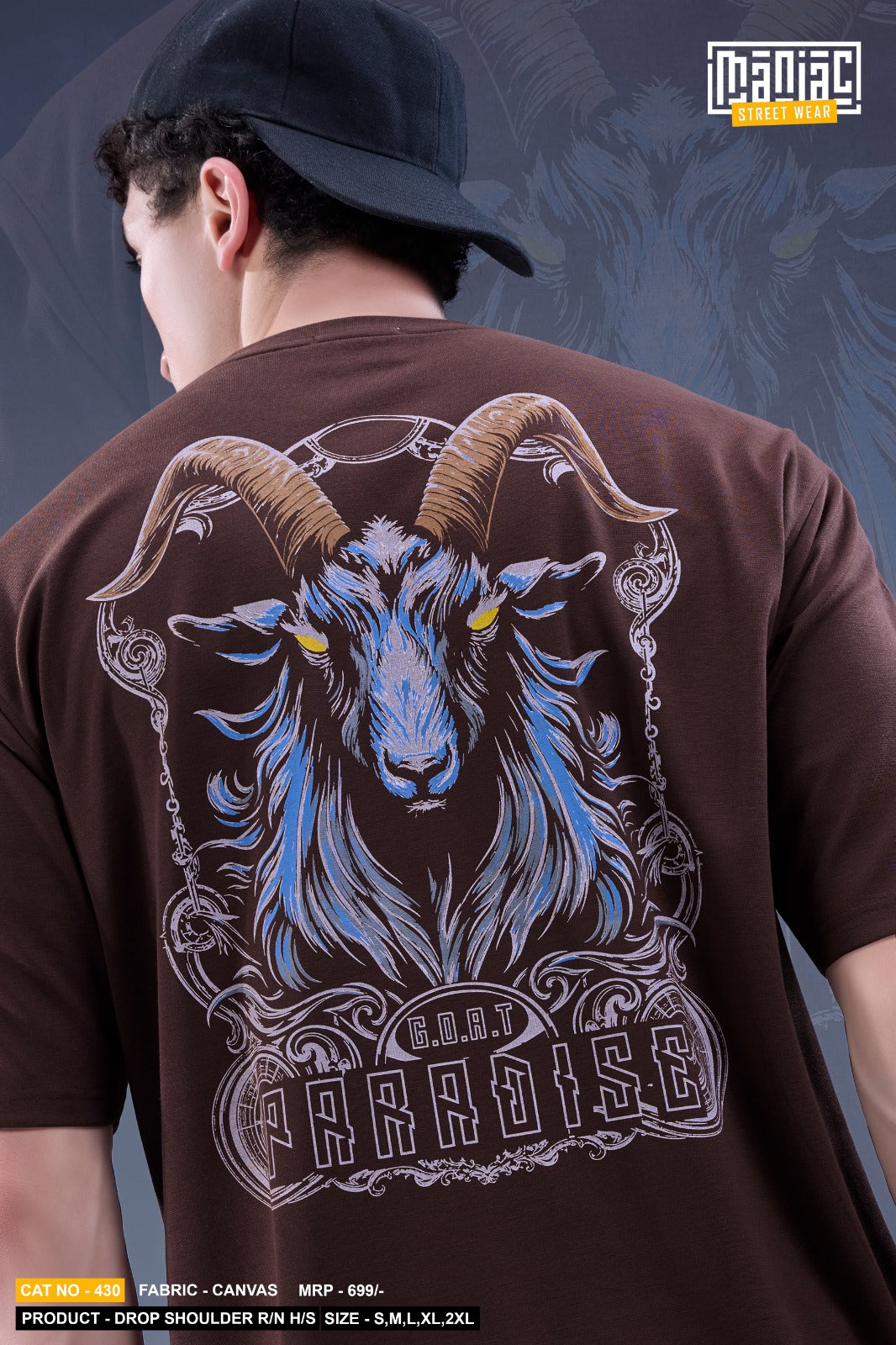 Cat 430 Maniac Mens Tshirts Wholesaler