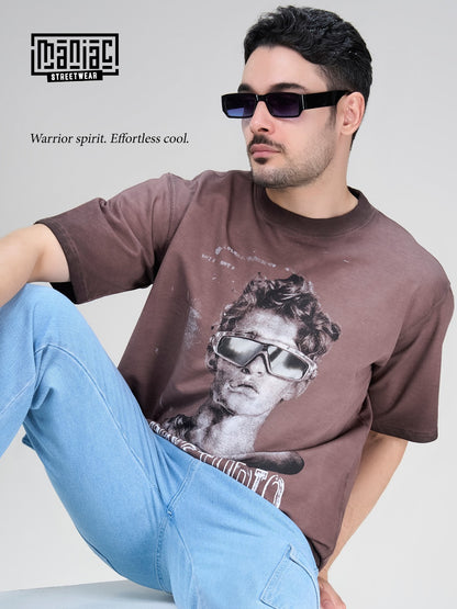 Cat 448 Drop Shoulder Maniac Loopknit Mens Tshirts Wholesaler