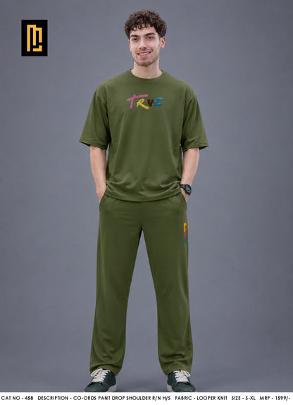 Cat 458 Maniac Loop Knit Mens Co Ord Set Supplier Gujarat