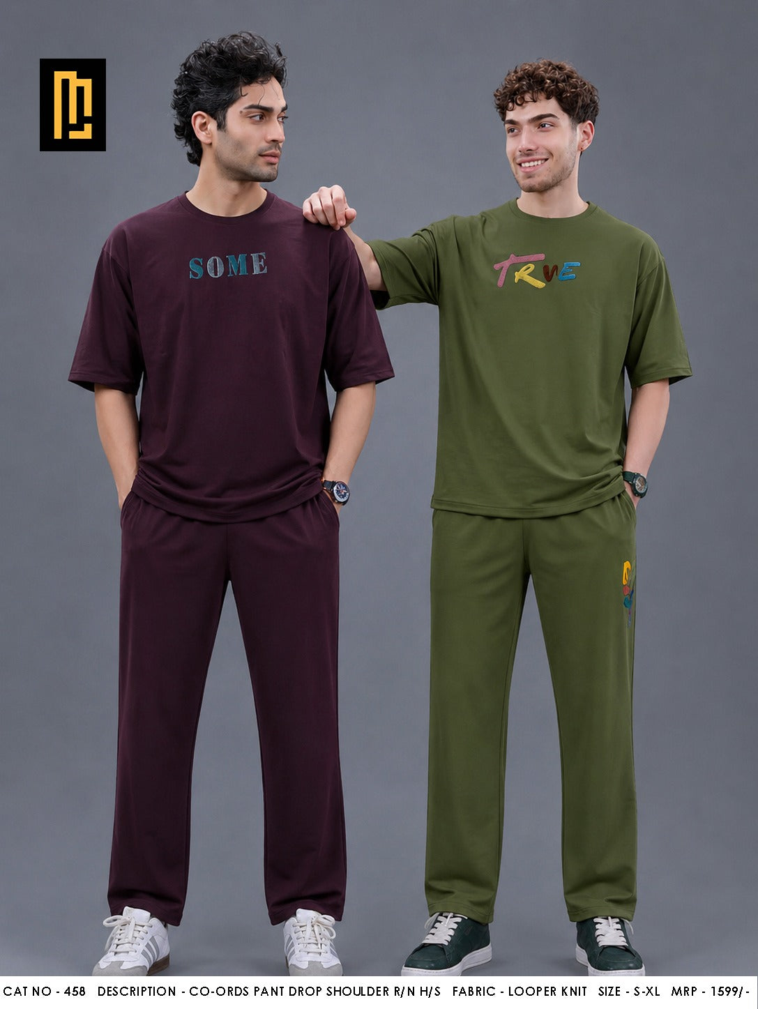 Cat 458 Maniac Loop Knit Mens Co Ord Set Supplier Gujarat